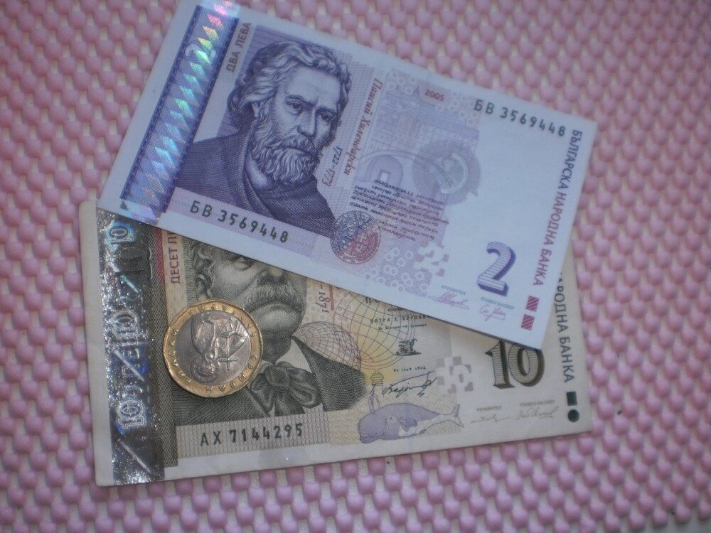 Foto: Bulharská měna leva