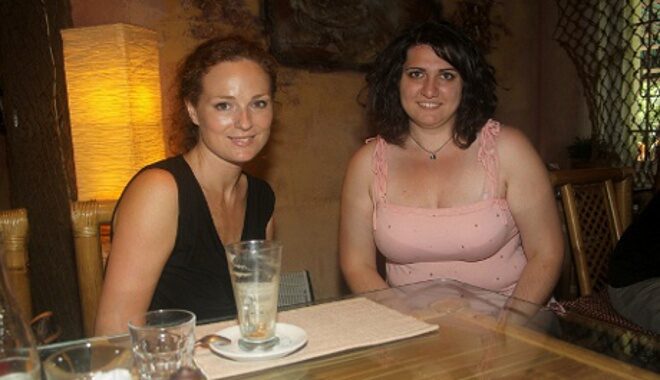 FOTO: Markéta Hrubešová při rozhovoru