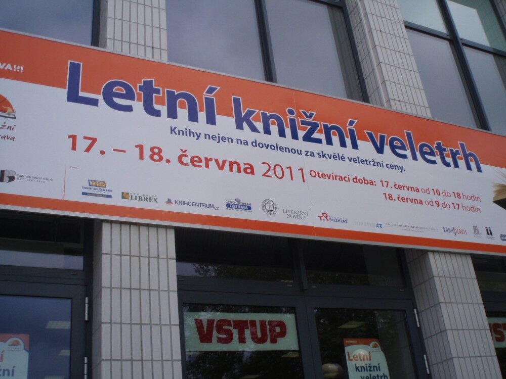 Vstup na Letní knižní veletrh v Ostravě