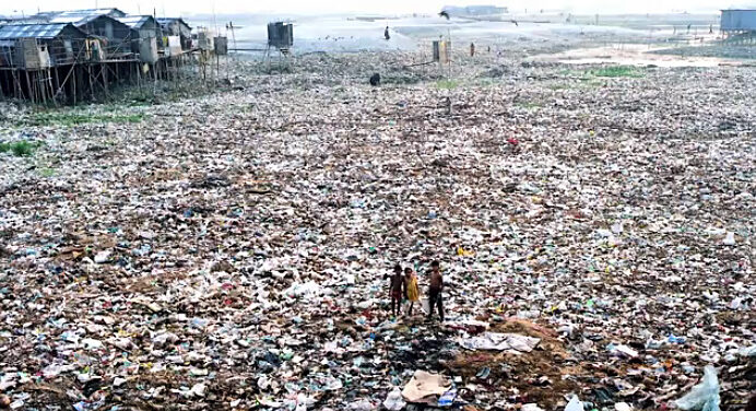 FOTO: Znecisteni Dhaka