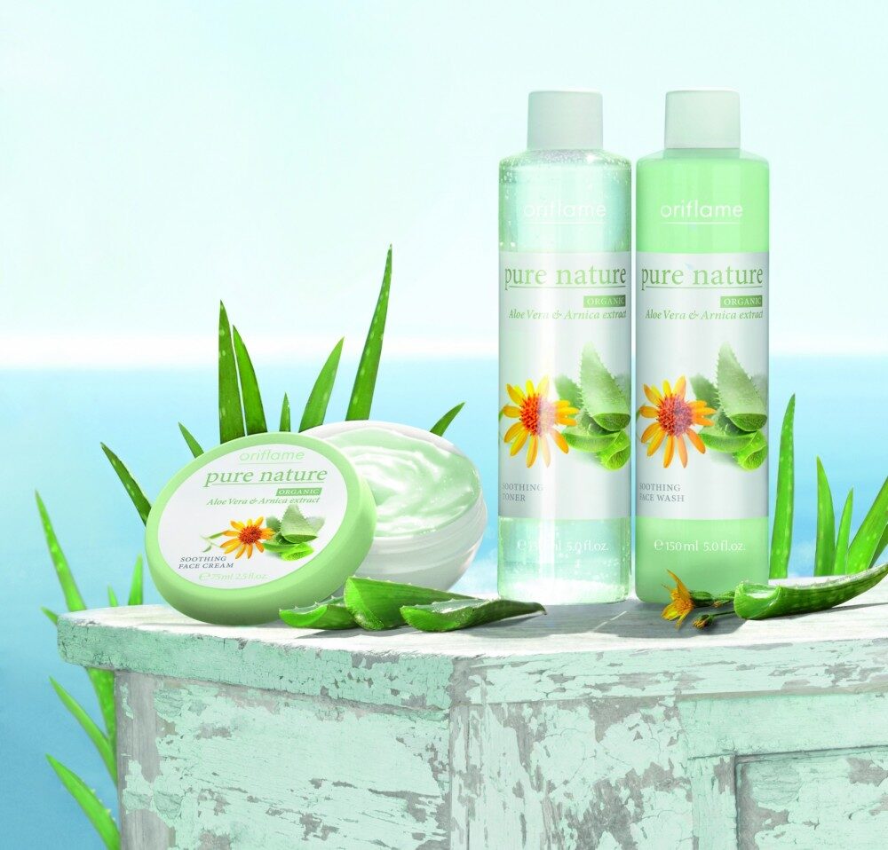FOTO: Zklidňující čisticí gel s výtažky z aloe vera a arniky