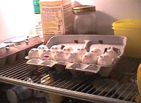 FOTO: Vejce v lednici