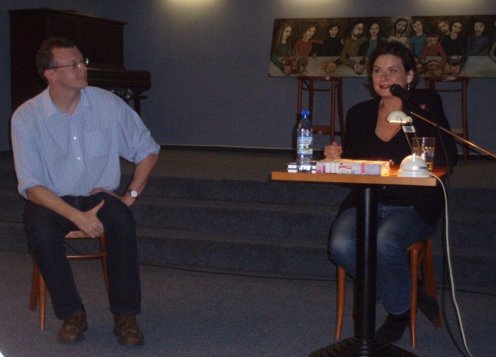 Libor Magdoň, Radka Denemarková při čtení