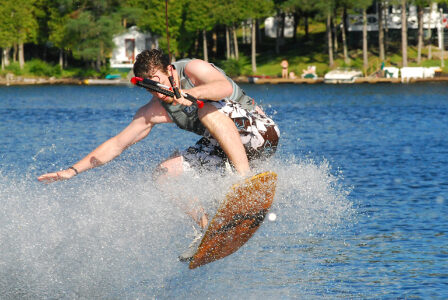 FOTO: wakeboarding