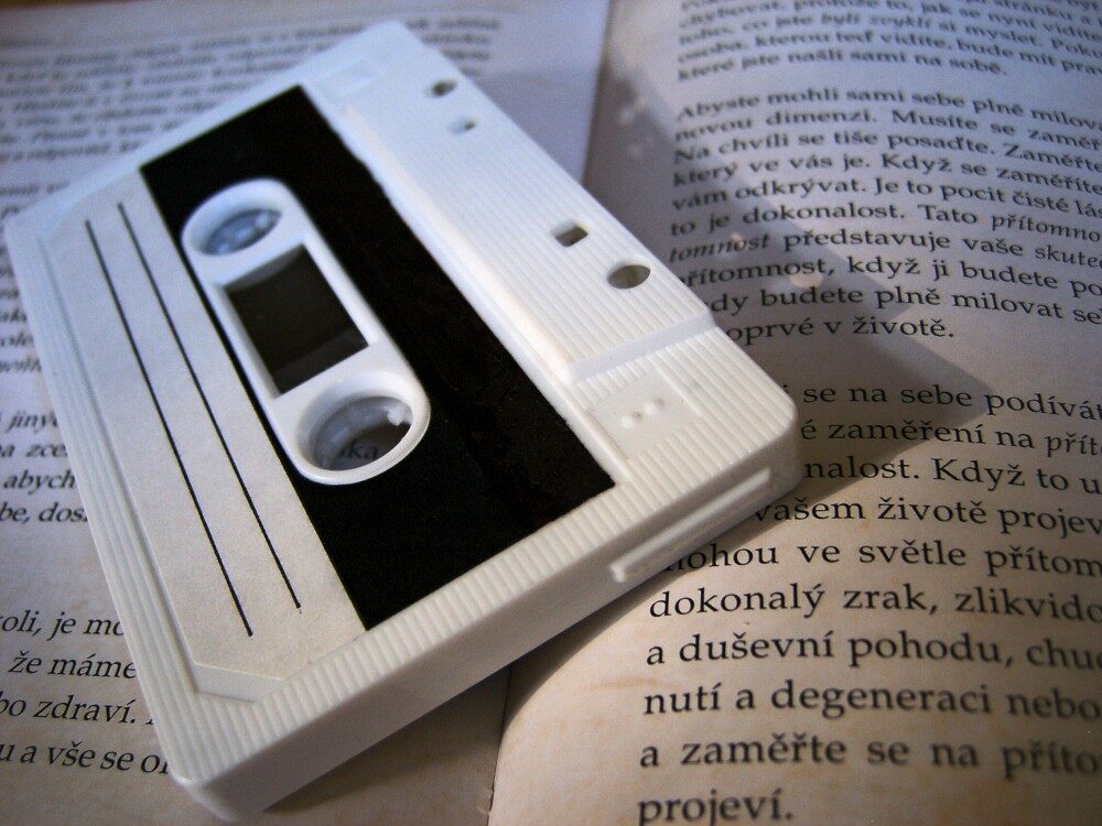 FOTO: Audiokazeta, nyní už jako vzpomínka