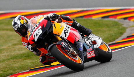 FOTO:Dani Pedrosa zvítězil v Grand Prix Německa