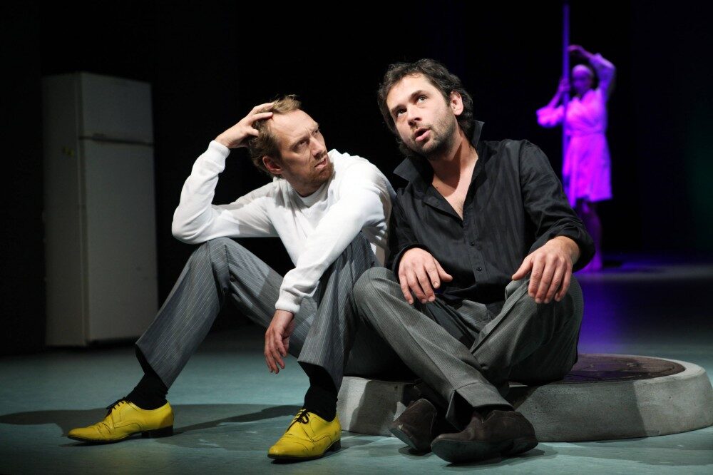 Foto: Tomáš Pavelka a Filip Čapka v Biomanželkce