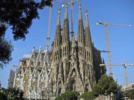 FOTO: Chram Sagrada Familia v Barcelone