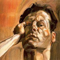 FOTO: Lucian Freud, Hava Muže (Atoportét), 1963, zdroj: Museum Syndicate