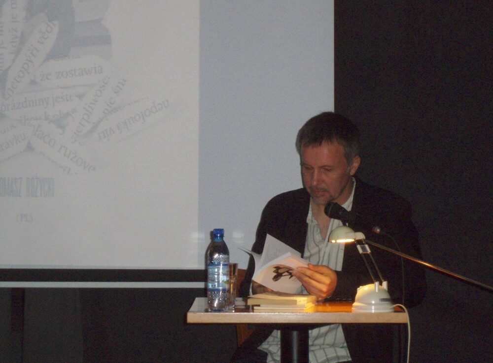 Tomasz Rozycki na Měsíci autorského čtení 2011