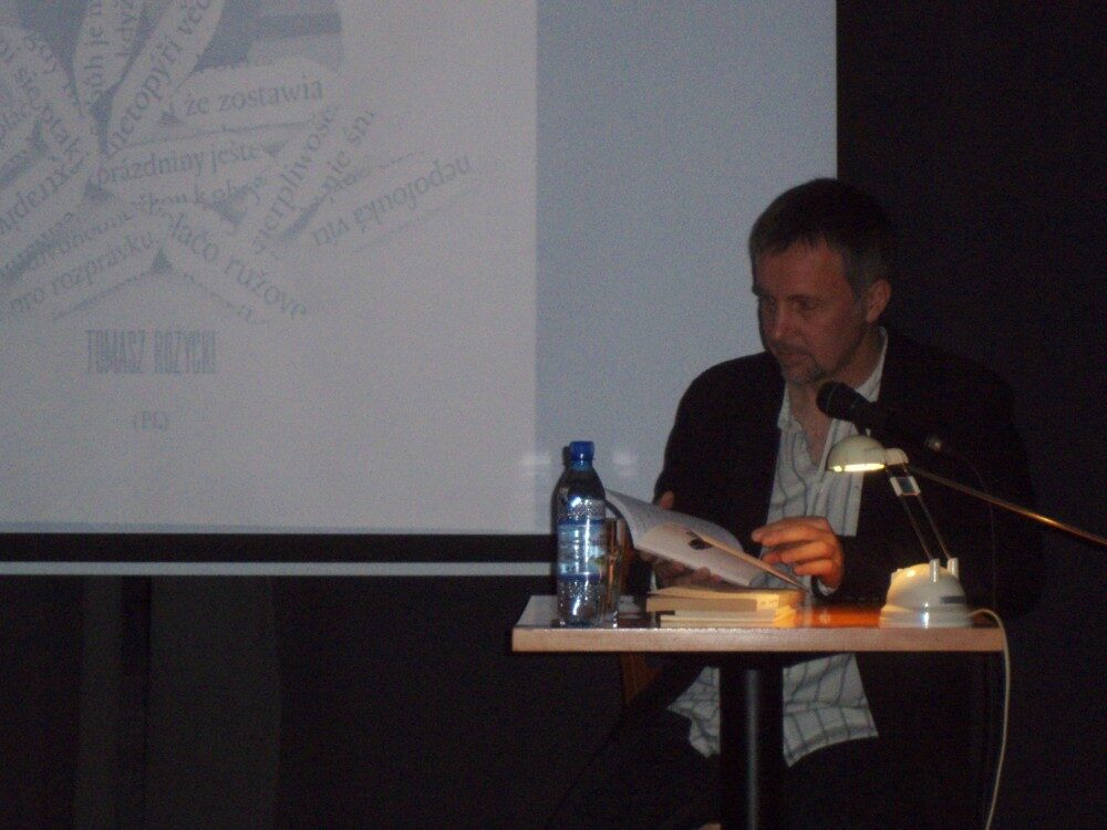 Tomasz Rozycki na Měsíci autorského čtení 2011