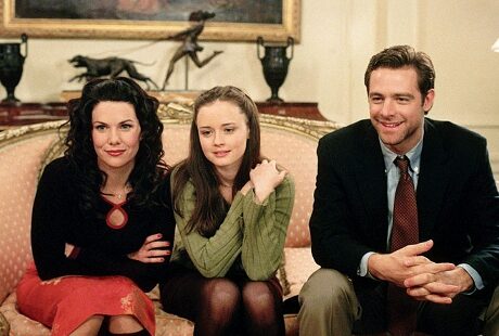 FOTO: Lauren Graham, Alexis Bledel a David Sutcliffe v seriálu Gilmorova děvčata
