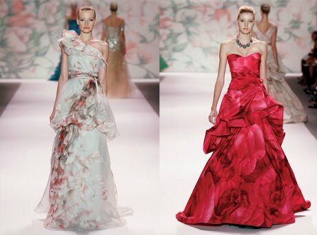 FOTO: Monique Lhuillier, kolekce Ready to wear, jaro/léto 2011