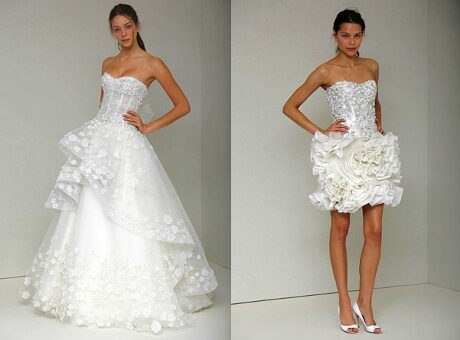 FOTO: Monique Lhuillier, svatební šaty