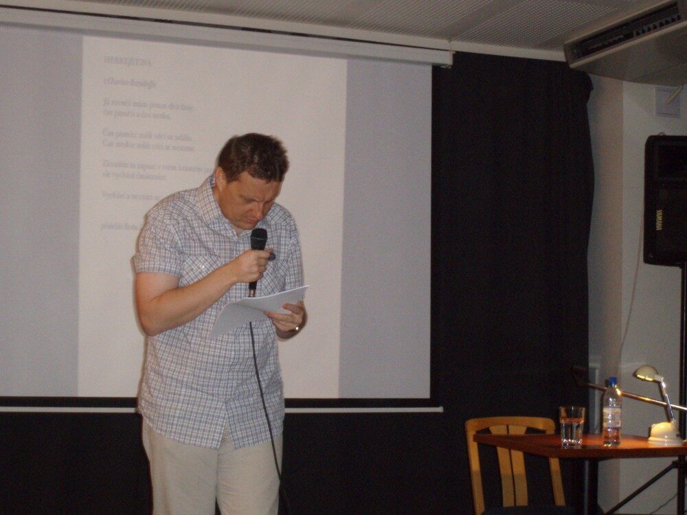Jacek Gutorow na Měsíci autorského čtení 2011