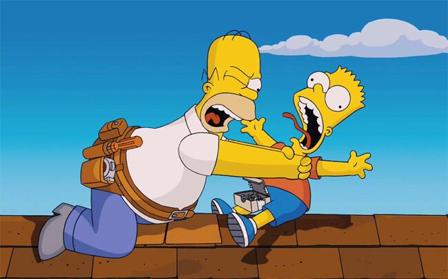 Homer a Bart