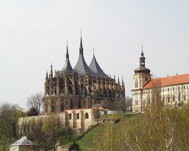 FOTO: Chrám sv. Barbory v Kutné Hoře