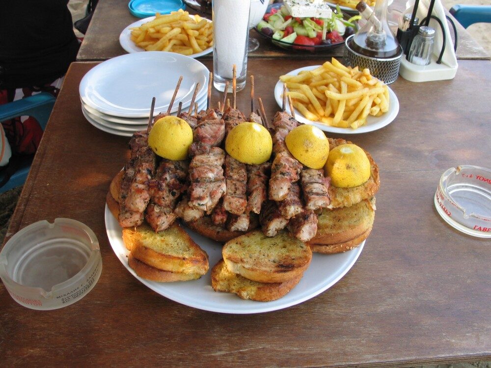 FOTO: Souvlaki - špíz