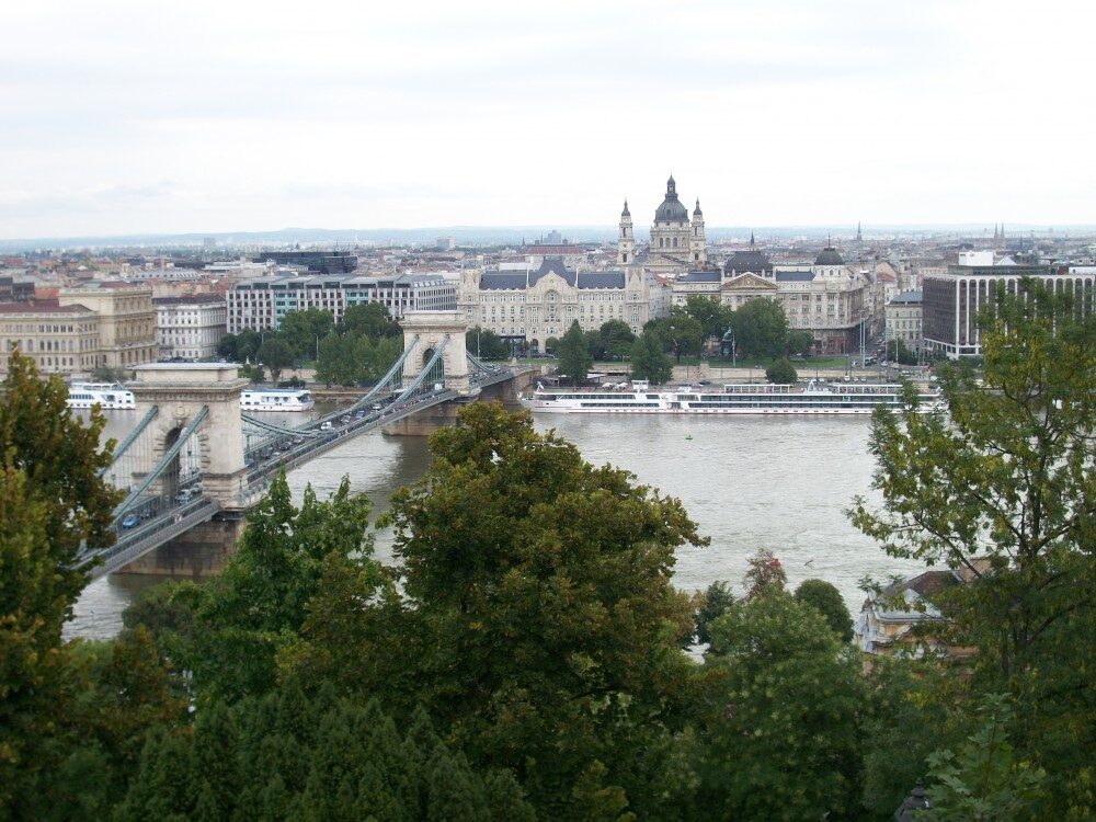 FOTO: Krásná vyhlídka z Budínského hradu, Zdroj: Archiv Moniky Bukáčkové