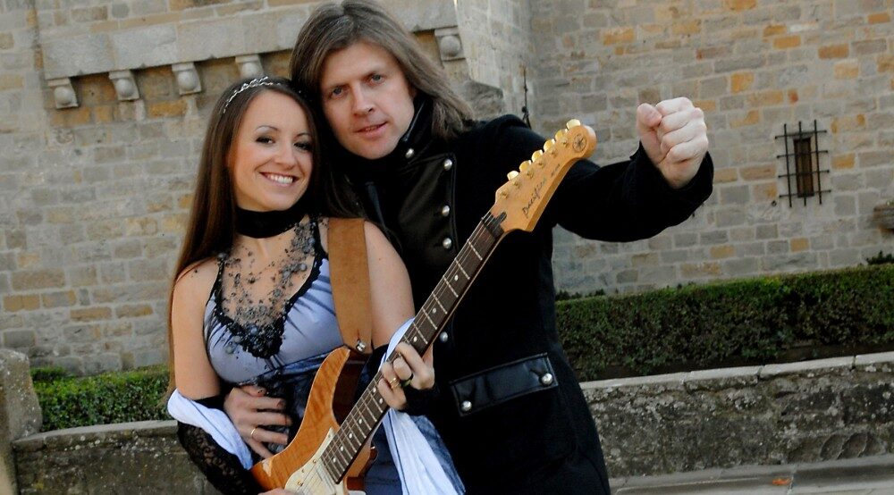 FOTO: John Kelly a Maite Itoiz