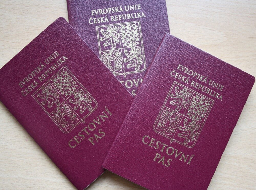 FOTO: cestovní pas