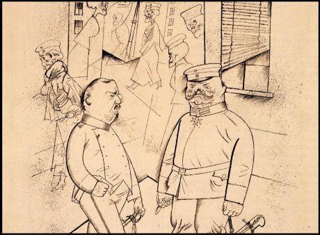 Obr: Kresba od G. Grozse