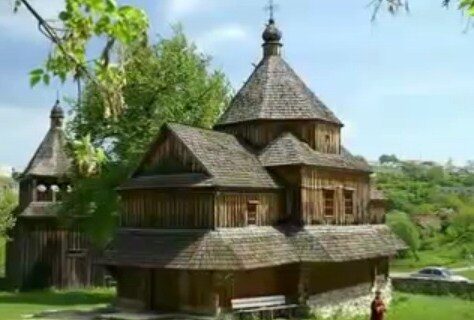 FOTO: Skanzeny na Ukrajině nabízí impozantní podívanou