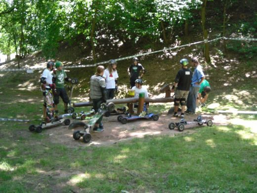 FOTO: Mountainboardisté