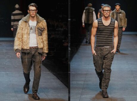 FOTO: Dolce & Gabbana pánská móda podzim zima 2011/2012