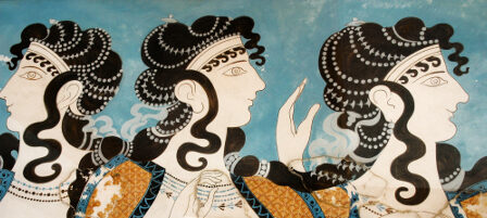 FOTO: Malby z paláce Knossos