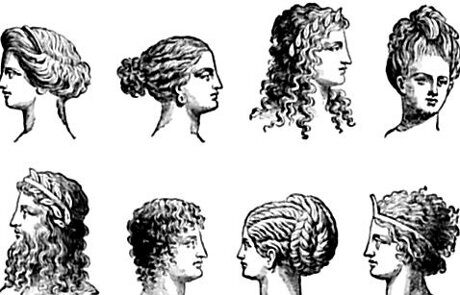 FOTO: Historické účesy - Řecko