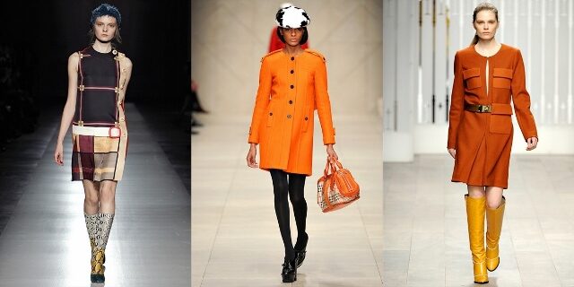 FOTO: 60. léta na módních přehlídkách pro podzim/zimu 2011/12