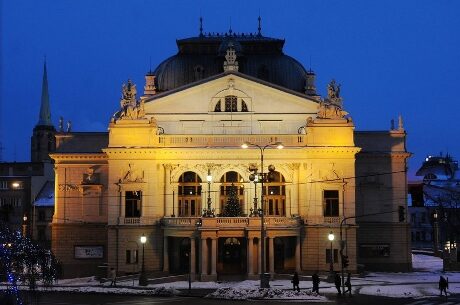 FOTO: Budova Velkého divadla DJKT v Plzni