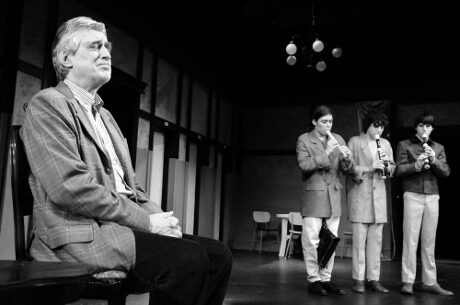 FOTO: Pavel Pavlovský (Möbius) v dramatu Friedricha Dürrenmatta „Fyzikové“