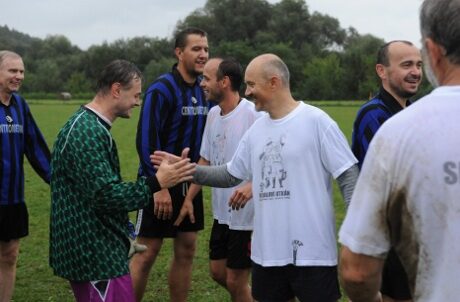 FOTO: Zlínské exhibiční fotbalové utkání