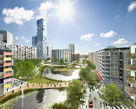 FOTO: Olympijský park, zdroj: london2012.com