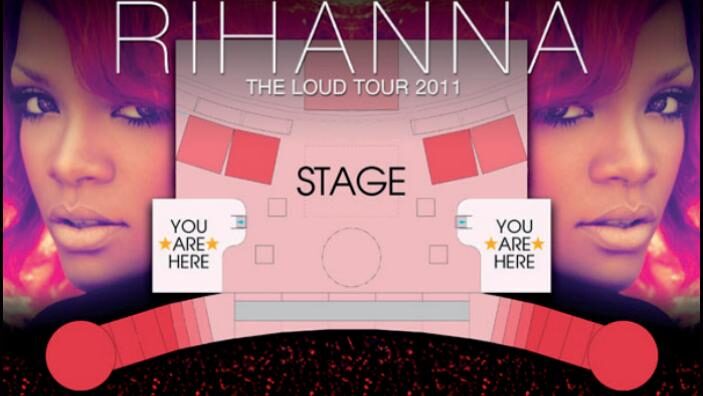 foto Stage Rihanna