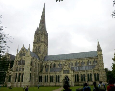 FOTO: Katedrála v Salisbury