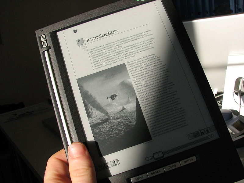 FOTO: Ebook čtečka