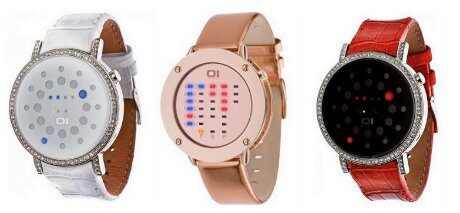 FOTO: Binární hodinky dámské