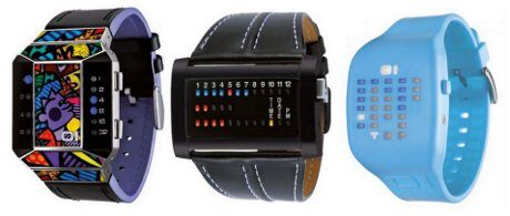 FOTO: Pánské a unisex binární hodinky