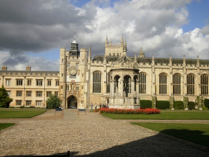 FOTO: Trinity Collage v Cambridgi