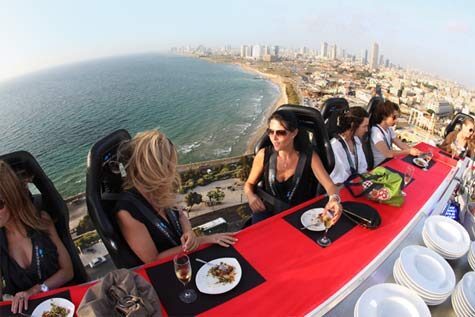 FOTO: Dinner in the Sky