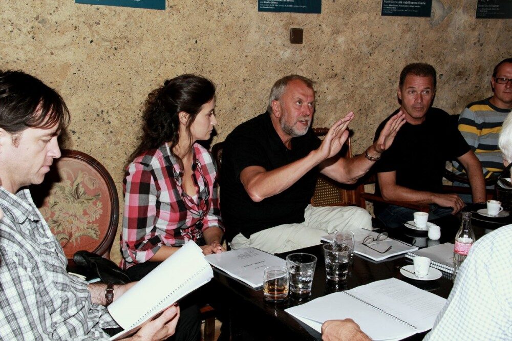 FOTO: V Divadle Ungelt proběhla první zkouška nového titulu