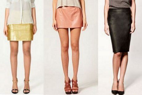 FOTO: Kožené sukně, podzim 2011