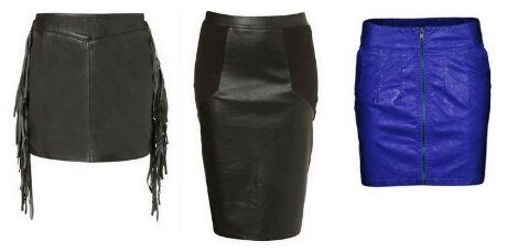FOTO: Kožené sukně, podzim 2011