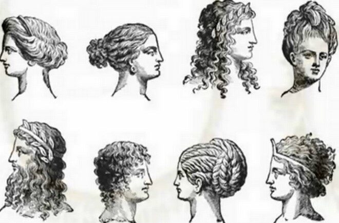 FOTO: Antické účesy