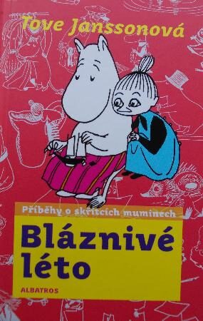 Blaznivé léto Tove Janssonová (obálka knihy)