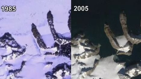 FOTO: Tání ledovců