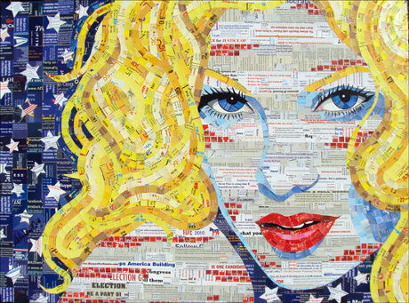 FOTO: Sandhi Schimmel Gold, All American Blonde, zdroj: schimmelart.com